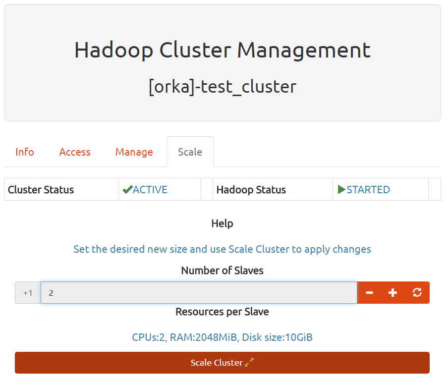 userguide orka_cluster_scale